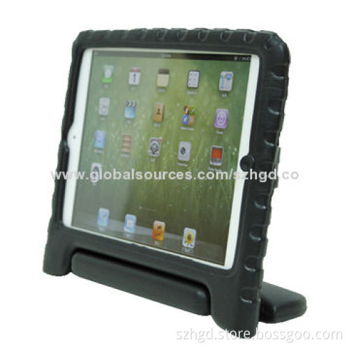 Foam Handle Stand Case for iPad Mini, w/Soft Comfortable Feel/Made of EVA/Portable Design for Kids